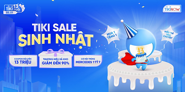 9 Ngày Sale Lớn Nhất Trong Năm trên Tiki Shopee Lazada Sendo