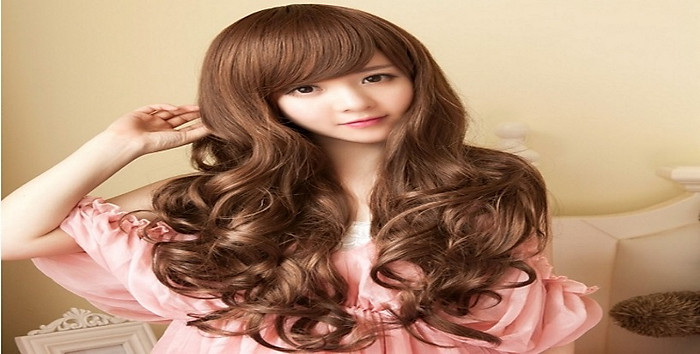 Mua Tóc giả nữ YuriTran loại Siêu da đầu Lace wig Xoăn Dợn  Đen tại Tóc giả  siêu cấp YURITRAN