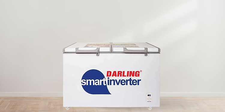 Tủ Đông Mát Darling Inverter 370 Lít DMF-3699WSI-2 có thiết kế tiện nghi