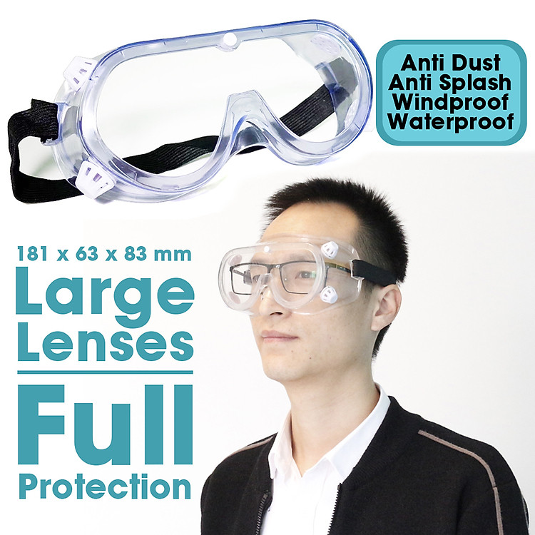 Mua Safety Goggles Eye Protection Glasses Large Lenses