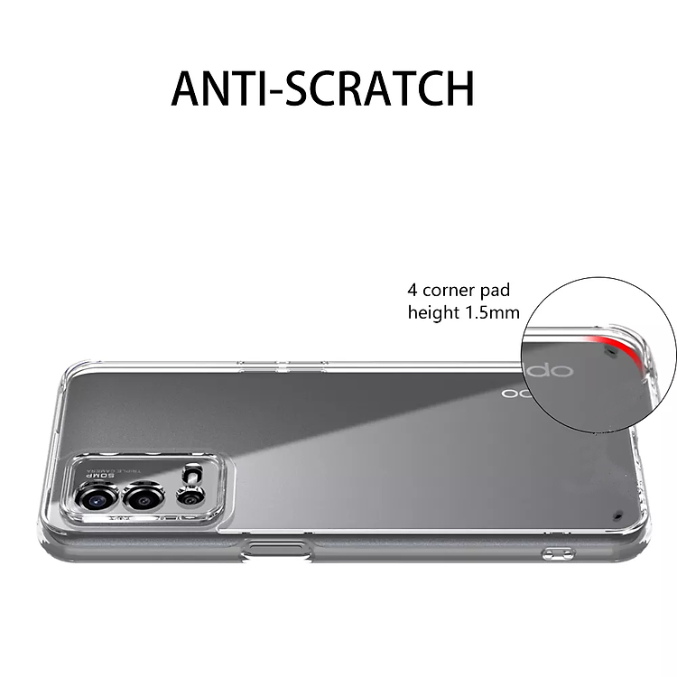 Ốp lưng silicon dẻo trong suốt mỏng 0.6mm cho Oppo A55 4G hiệu Ultra Thin