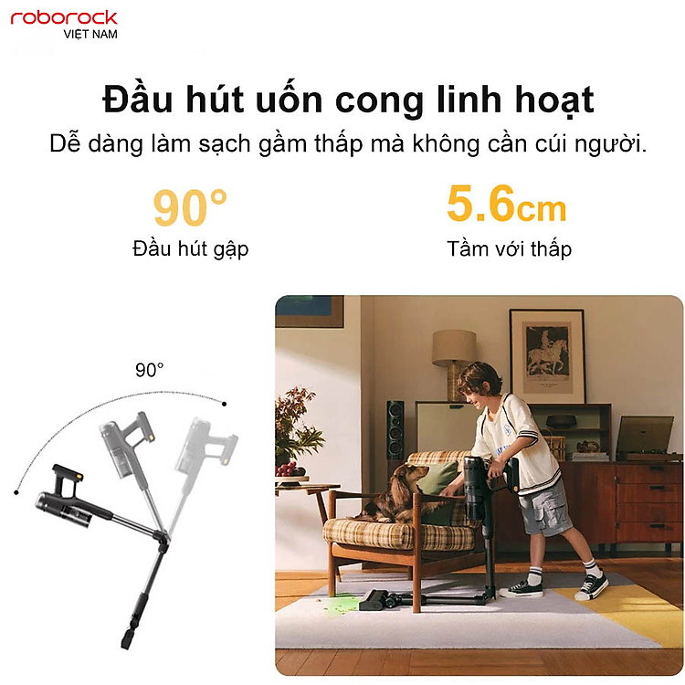Máy hút bụi cầm tay Roborock H60 Ultra - Hàng Chính Hãng 2