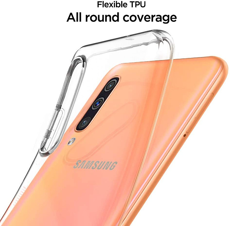 Ốp lưng silicon dẻo trong suốt cho Samsung Galaxy A30s / A50 / A50s hiệu Ultra Thin mỏng 0.6mm độ trong tuyệt đối chống trầy xước - Hàng nhập khẩu