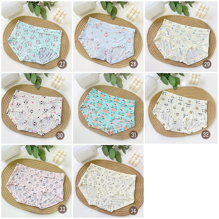 Quần Lót Thun Họa Tiết