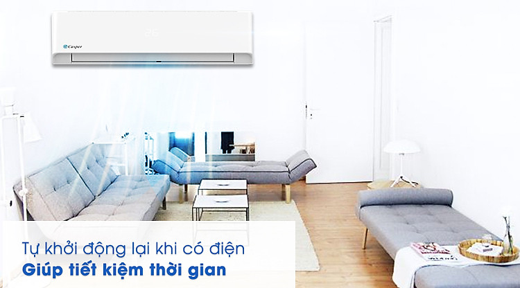 Máy lạnh Casper 1.5 HP LC-12FS32 - Khởi động lại