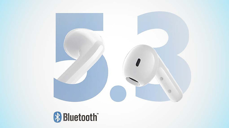 Tai nghe Bluetooth TWS Xiaomi Redmi Buds 4 Lite - Công nghệ Bluetooth 5.3, kết nối dễ dàng và nhanh chóng