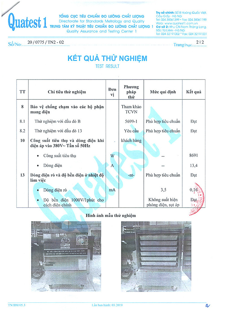 Tủ nấu cơm bằng điện 6 khay NewSun(18 kg mẻ) - không tủ điều khiển (Ảnh 5)
