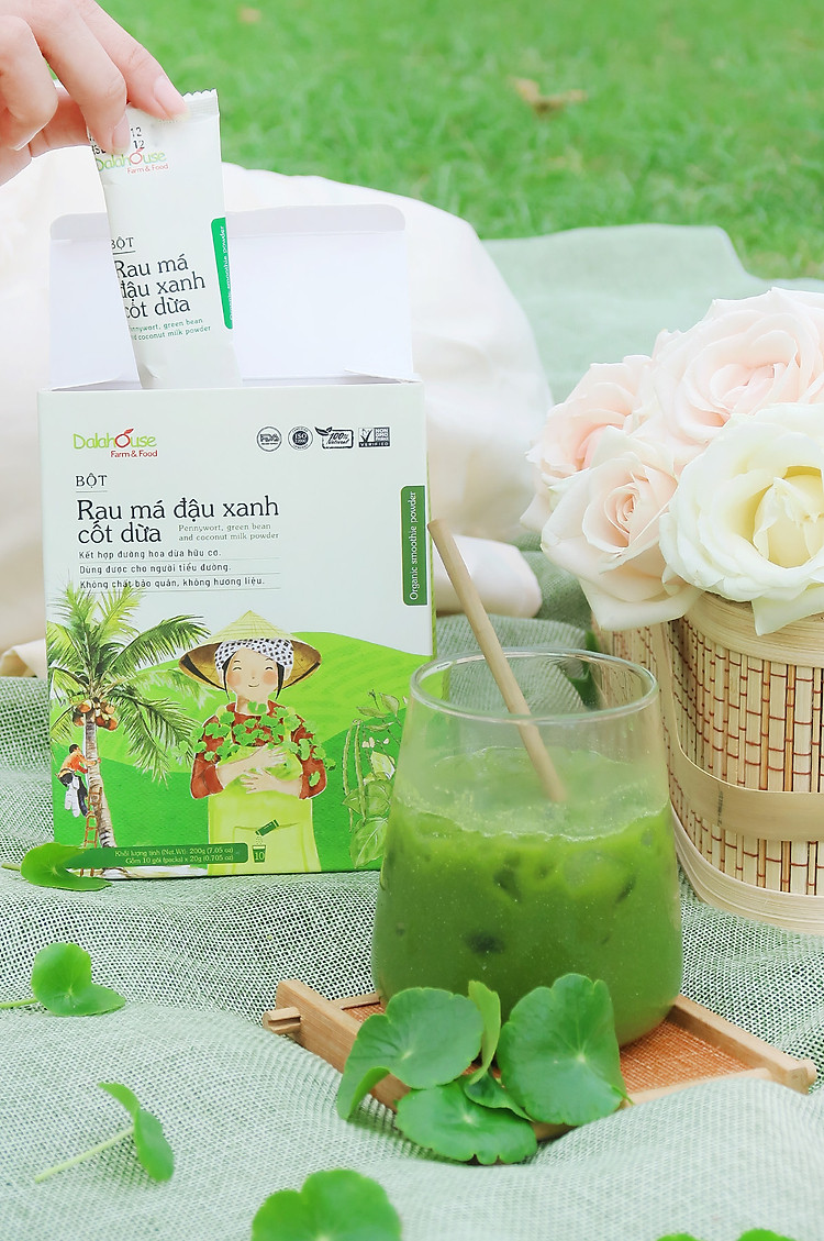 BỘT RAU MÁ ĐẬU XANH CỐT DỪA