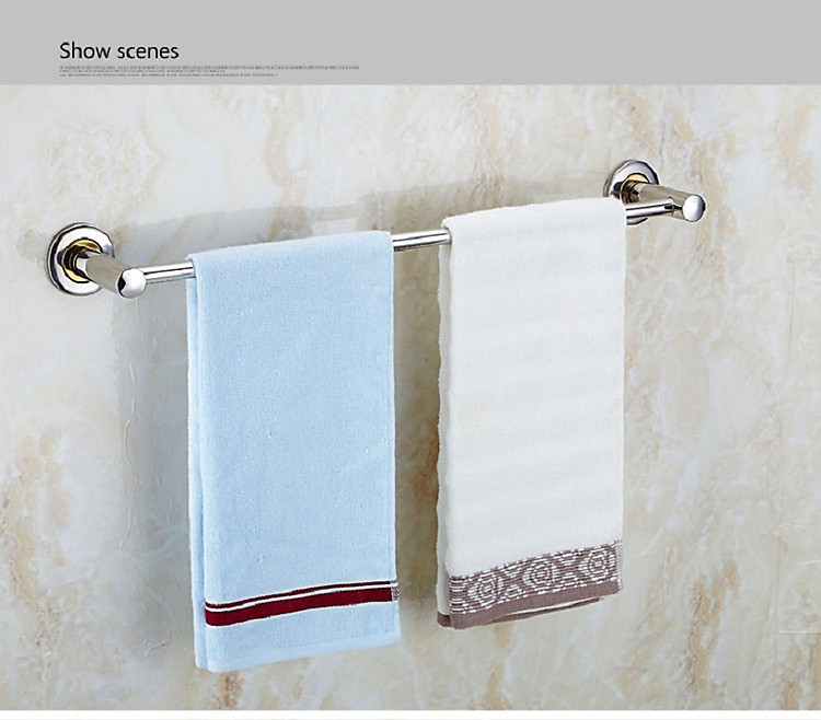 Thanh đôi inox treo khăn nhà tắm 70cm