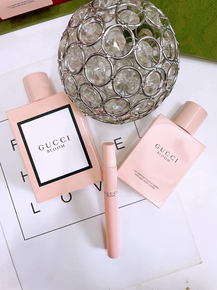 Gucci Bloom EDP Gift Set 3pcs 4 - N - Nước hoa cao cấp, chính hãng giá tốt, mẫu mới