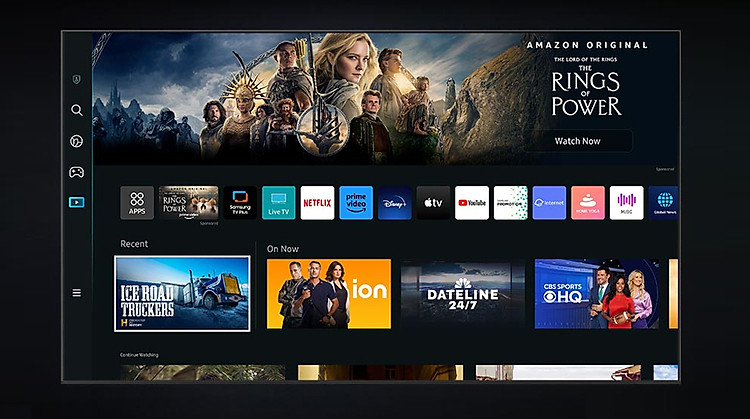 Smart Tivi QLED 4K 55 inch Samsung QA55Q80C - Hệ điều hành Smart Tivi QLED 4K 55 inch Samsung QA55Q80C - Hệ điều hành