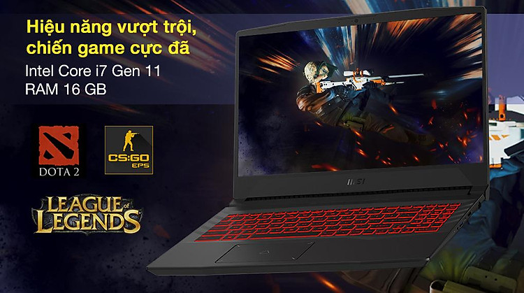 MSI Gaming Pulse GL66 11UDK i7 11800H (816VN) - Cấu hình