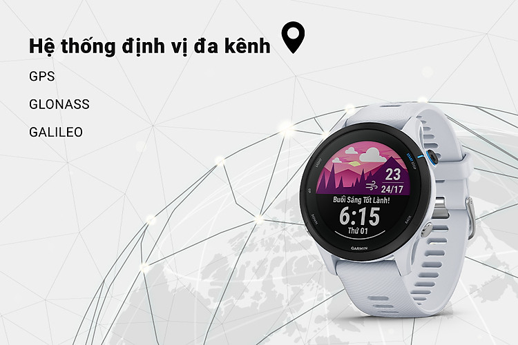 Garmin Forerunner 255 Music - Hệ thống định vị