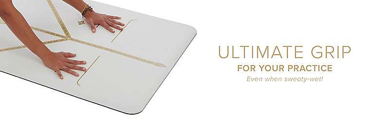 Thảm tập yoga định tuyến PU Liforme White Magic 4.2 mm