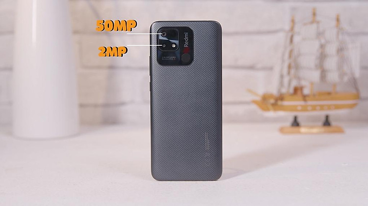 Camera chụp ảnh sắc nét - Xiaomi Redmi 10C 128GB