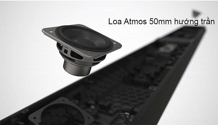 B&W Panorama 3 trang bi 2 cu loa Atmos 50mm