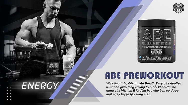 combo 10 gói pre-workout abe hỗ trợ tăng sức mạnh tăng năng lượng trong quá trình tăng cơ giảm mỡ 2