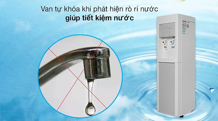 Van khóa rò rỉ nước - Máy lọc nước RO nóng lạnh ChungHo CHP-3800ST1 4 lõi