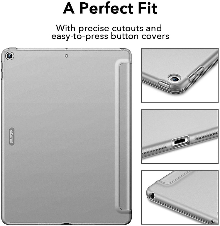Bao da dành cho iPad Gen 9 10.2 inch 2021 ESR Rebound Slim Smart Case - Hàng Nhập Khẩu