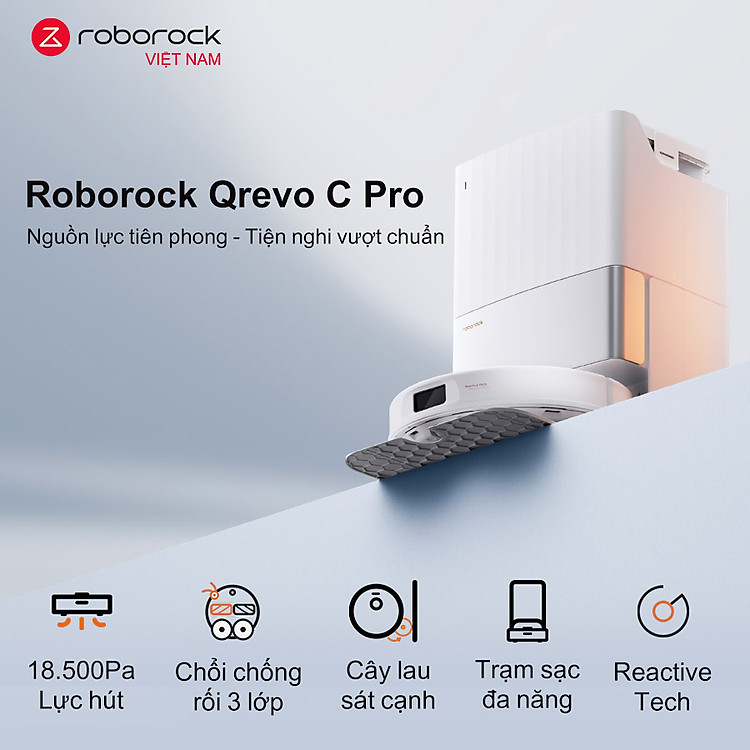 Robot hút bụi lau nhà Roborock Qrevo C Pro - Bản Quốc Tế 1 Roborock Qrevo C Pro