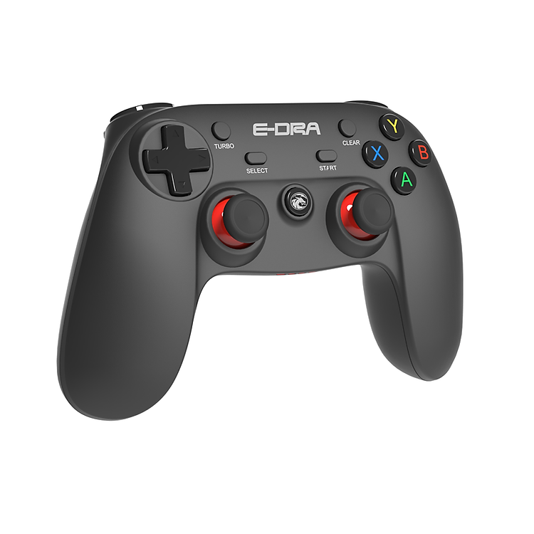 Tay cầm chơi game E-Dra EGP7601 màu đen - Máy tính Trần Gia