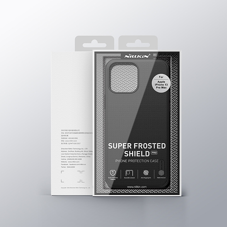 Ốp Lưng Nillkin Super Frosted Shield Pro dành cho iPhone 13 / 13 Pro / 13 Pro Max - Hàng Nhập Khẩu