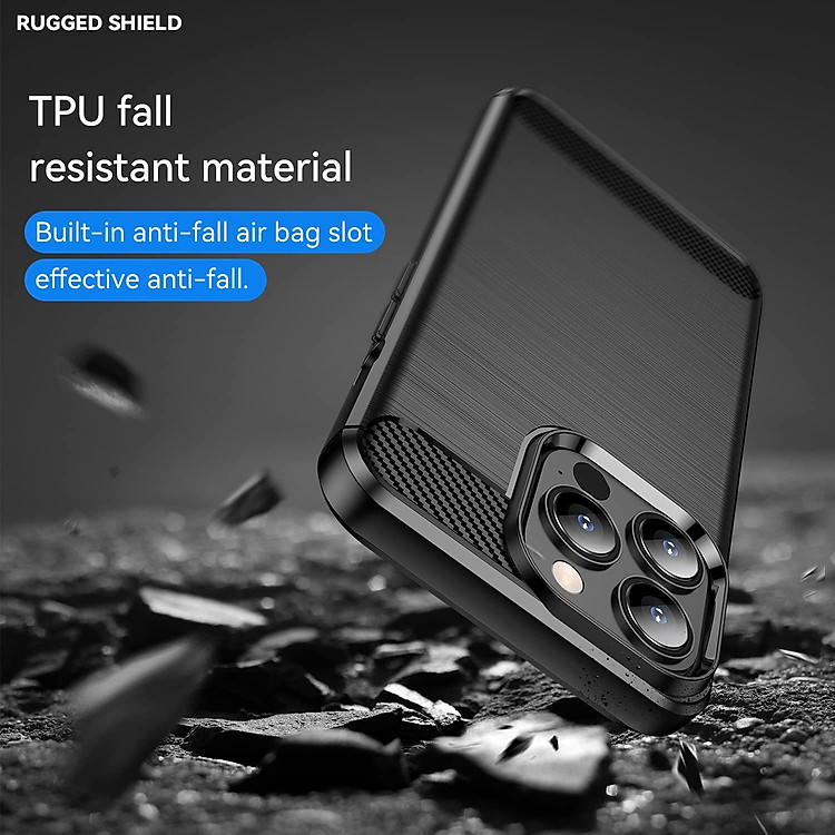 Ốp lưng chống sốc vân kim loại cho iPhone 14 Pro Max (6.7 inch) hiệu Likgus (chuẩn quân đội, chống va đập, chống vân tay) - Hàng nhập khẩu