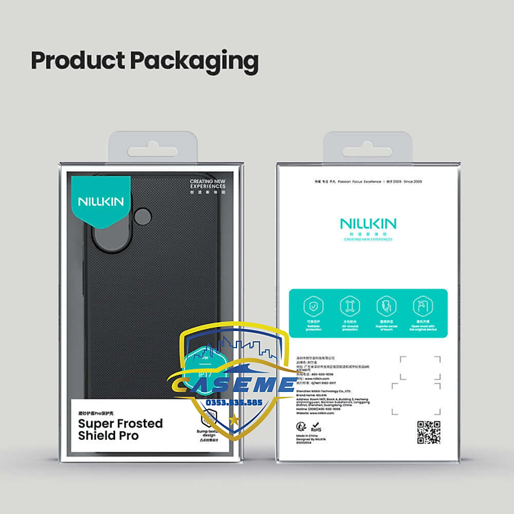 Ốp lưng Nillkin Super Frosted Shield Pro Matte cho iPhone 17 (13)