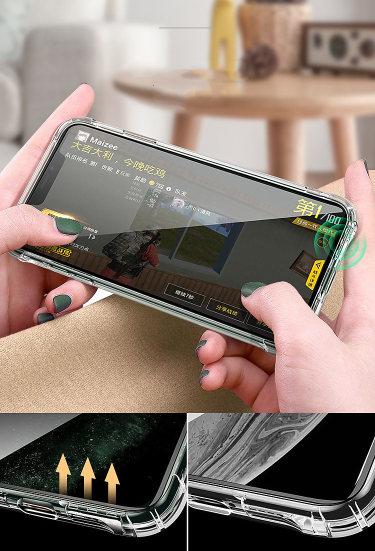 Ốp Hybrid TPU + Kính Cường Lực Leeu Design dành cho iPhone 11 / 11 Pro / 11 Pro Max _ Hàng Nhập Khẩu