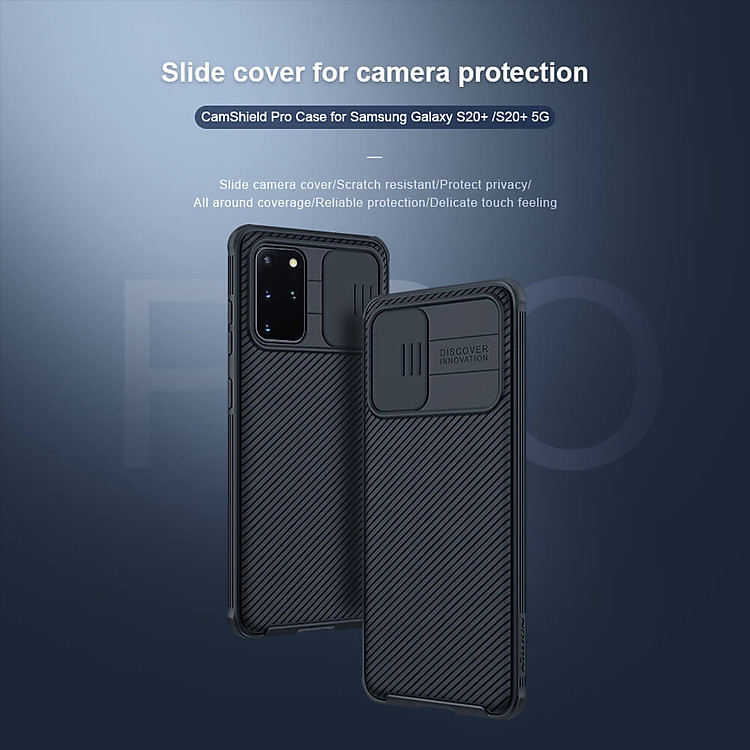 Nillkin CamShield Pro cover case for Samsung Galaxy S20 Plus (S20+ 5G)