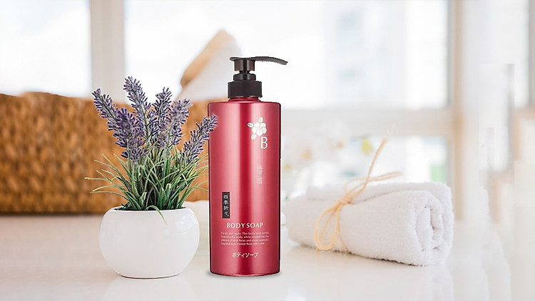 Sữa tắm chiết xuất từ tinh dầu hoa trà Kumano 600ml