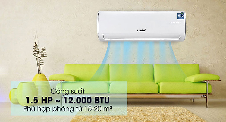 Điều hòa Funiki 12000BTU 1 chiều HSC12MMC | Điện máy Akira