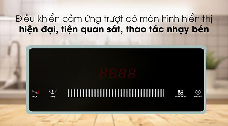 Bảng điều khiển cảm ứng trượt - Bếp từ Junger IS-22