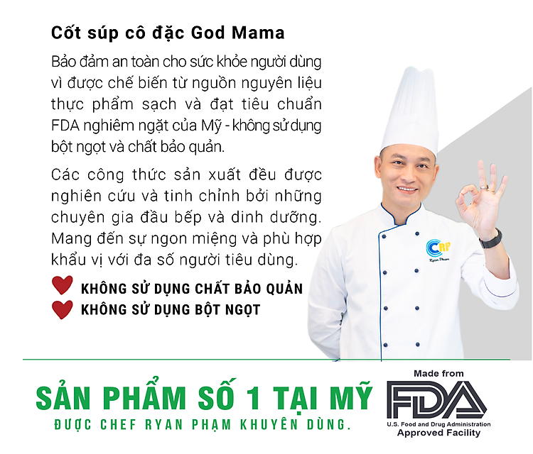 Cốt súp cô đặc - Từ Nấm và Rau Củ - Dùng để nấu món chay - Hũ 200gr - Số 1 tại Mỹ - Tiêu chuẩn FDA - Tiện lợi cho bữa ăn gia đình - An toàn cho sức khỏe 3
