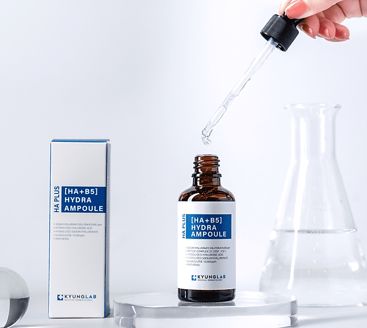 Serum Hỗ Trợ Căng Bóng Da Kyung Lab HAB5 Plus Hydra Ampoule 50ml