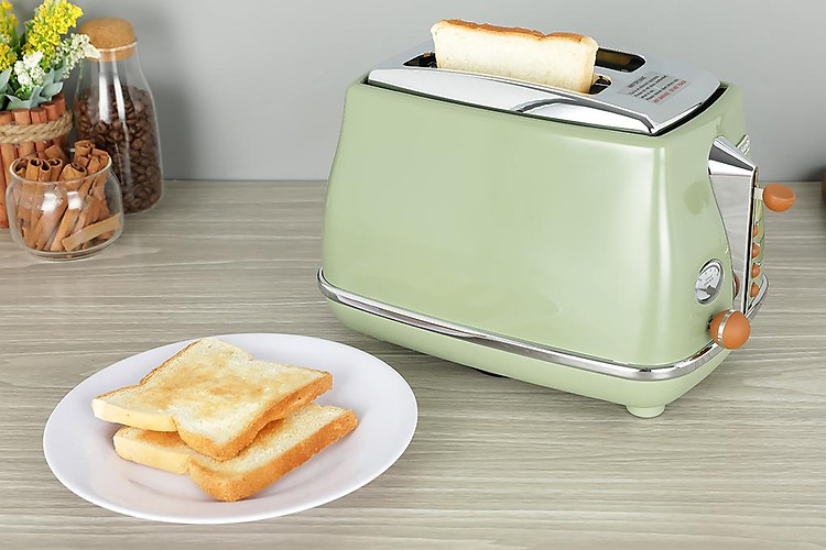 Máy nướng bánh mì Delonghi CTOV2103.GR - Thiết kế