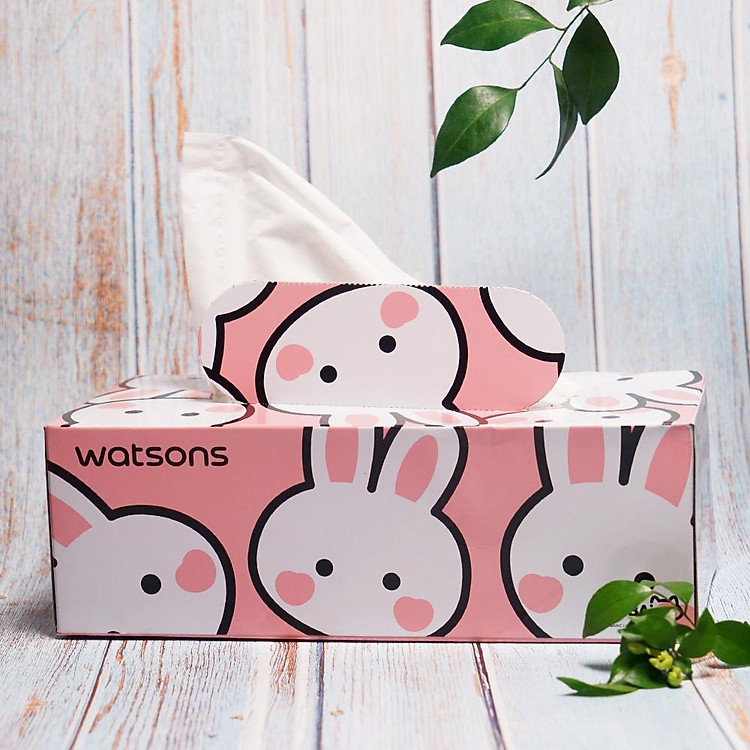 Watsons Velvety Soft Box Tissues Parrot & Owl
