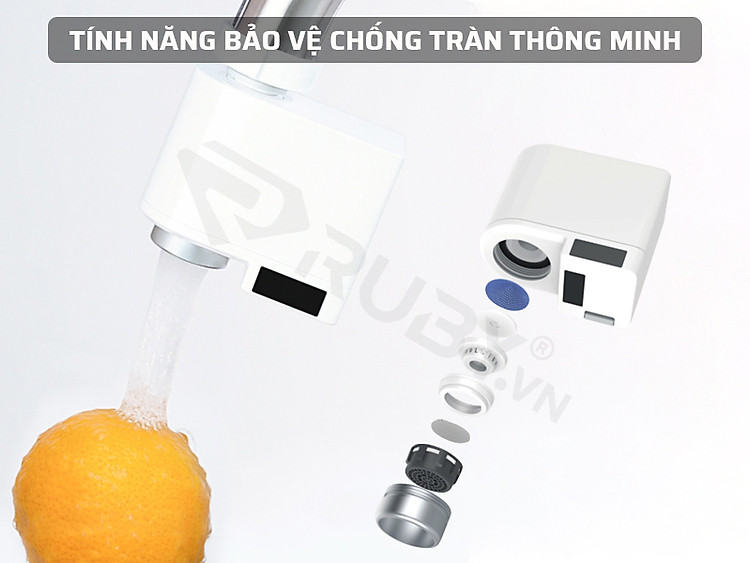 Bộ cảm biến vòi nước Xiaomi có tính năng chống tràn thông minh
