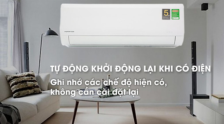 Tự động khởi động lại khi có điện