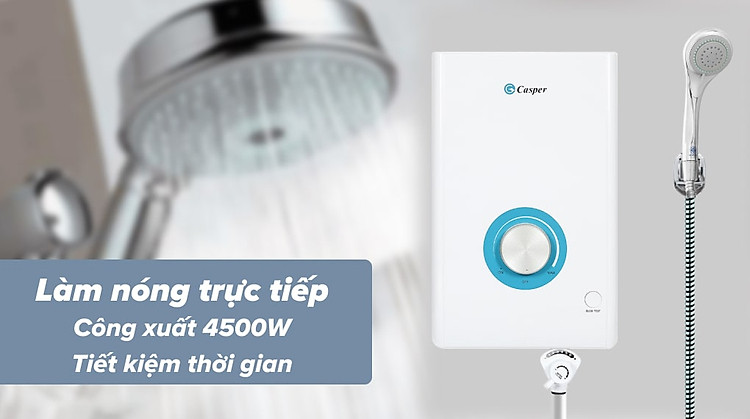 Máy nước nóng trực tiếp Casper 4500W EN-45TH11 - Làm nóng trực tiếp