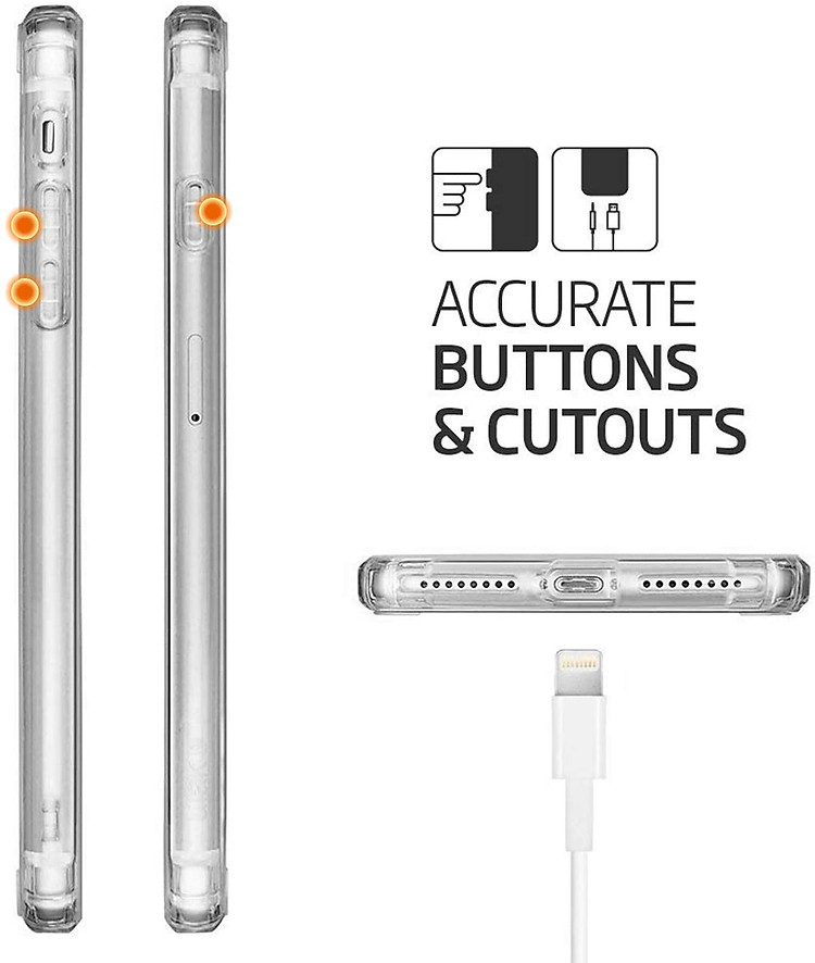 Ốp lưng dẻo silicon cho iPhone SE 2020 / iPhone 7 / iPhone 8 hiệu HOTCASE Ultra Thin (siêu mỏng 0.6mm, chống trầy, chống bụi) - Hàng nhập khẩu