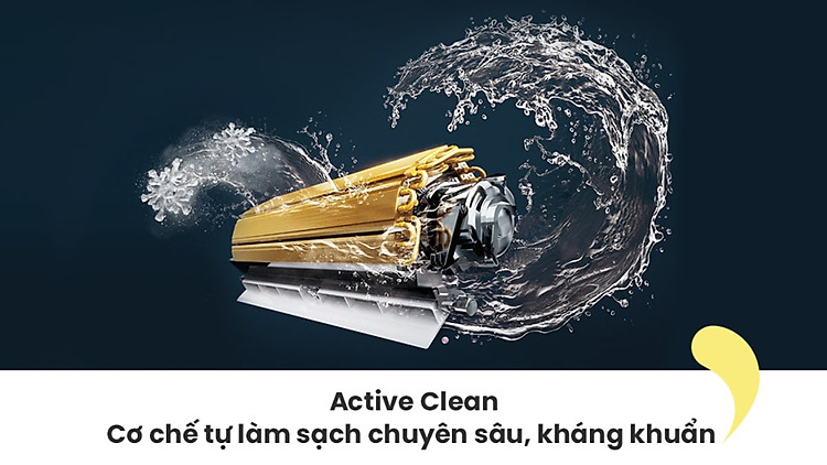 Tính năng tự vệ sinh dàn lạnh tiện lợi, duy trì hiệu quả làm lạnh theo thời gian