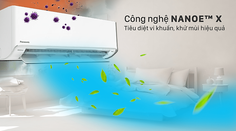Máy lạnh 2 chiều Panasonic 1 HP CU/CS-XZ9XKH-8 - Bảo vệ sức khoẻ gia đình, chống Covid-19 và khử mùi hiệu quả với công nghệ Nanoe X