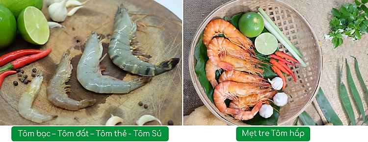 Tôm Sú Ngủ Đôngin Rừng Ngập Mặn Cà Mau Con Tôm Rừng Loại II - Hộp 175gr - Foodmap