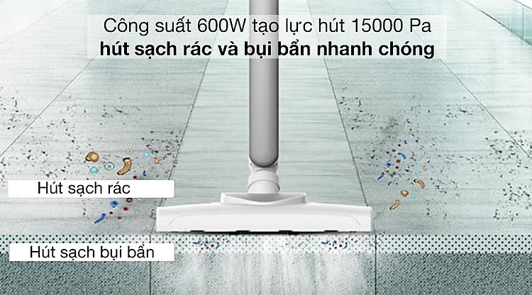 Công suất - Máy hút bụi cầm tay Deerma DX700