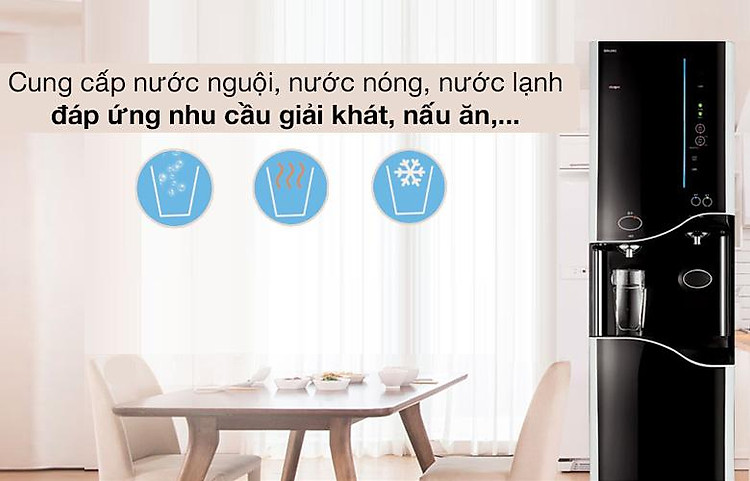 Cung cấp - Máy lọc nước RO nóng lạnh ChungHo CHP-3720S 4 lõi