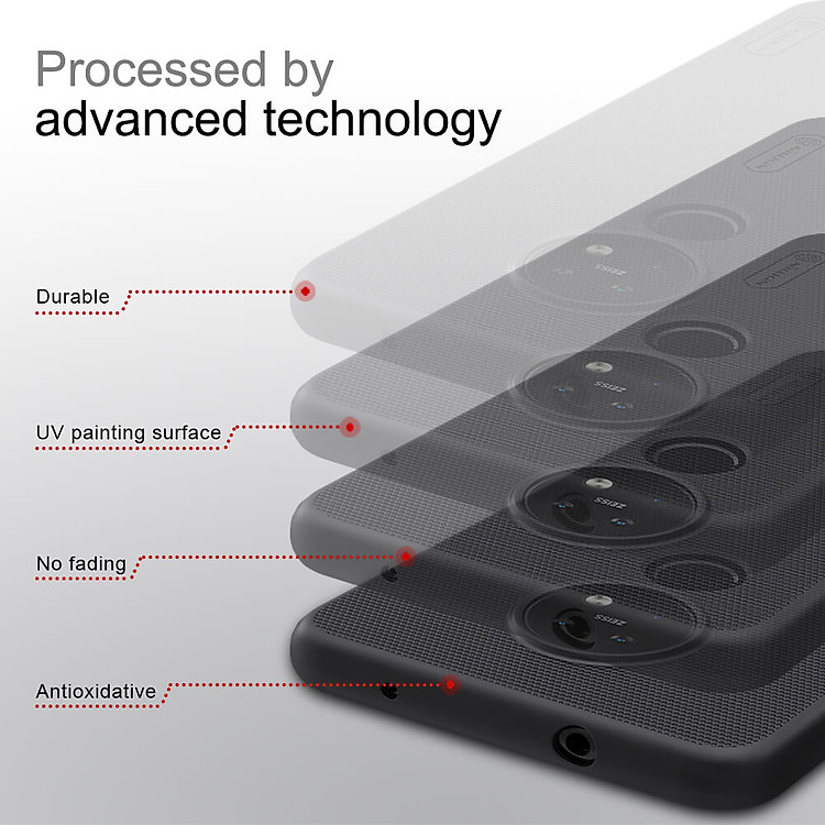 Nillkin Super Frosted Shield Matte cover case for Nokia 7.2, Nokia 6.2