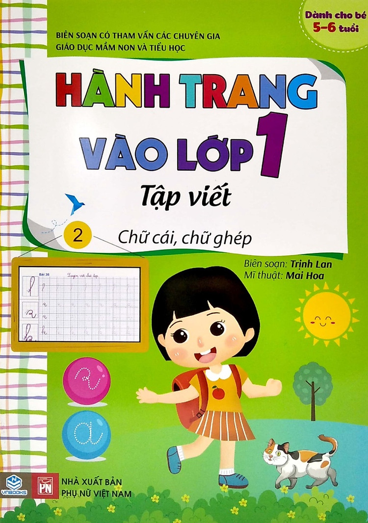 Hành Trang Vào Lớp 1 - Tập Viết 2 - Chữ Cái, Chữ Ghép (ND)