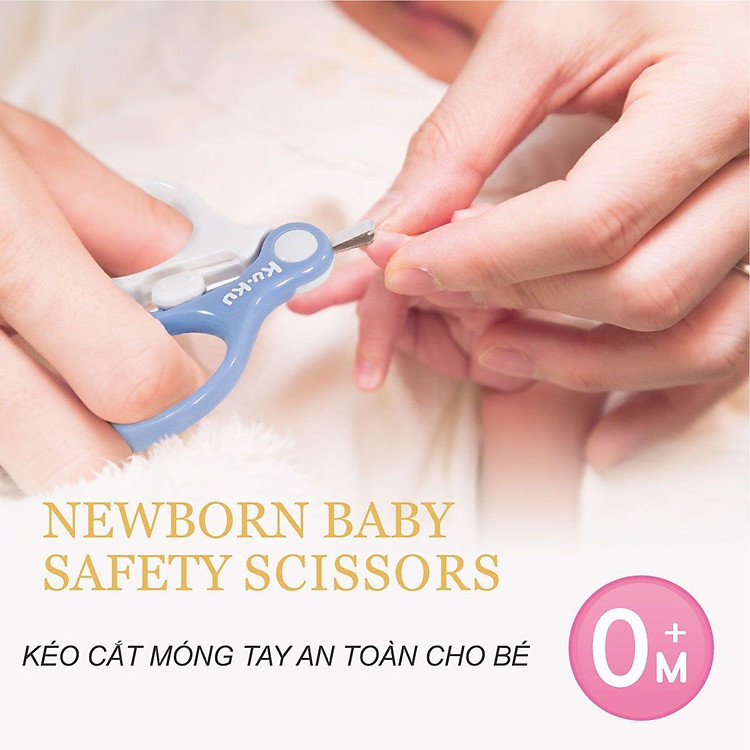 KÉO CẮT MÓNG TAY AN TOÀN CHO BÉ TỪ 0 MONTH KUKU KU3034 1