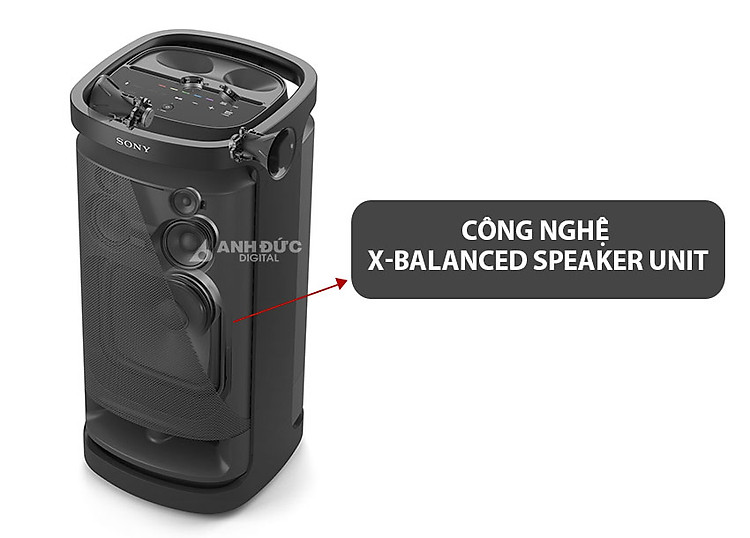 thiết kế X-Balanced Speaker Unit